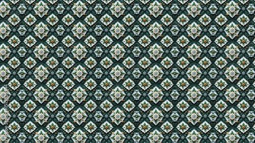 seamless pattern with floral elements