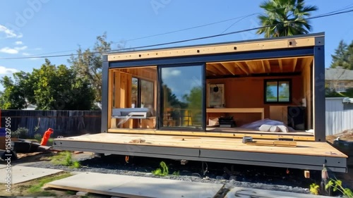 Shipping Container Home: Innovative Modular Architecture in Construction Process