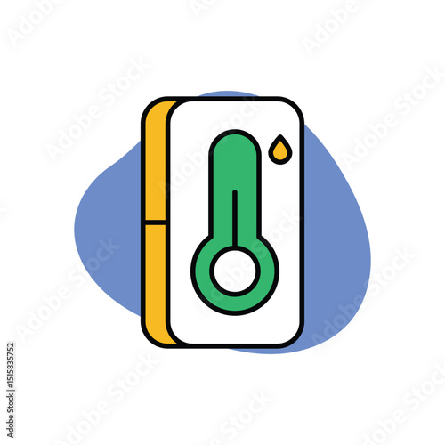 Temprature Sensor Icon vector stock illustration photo