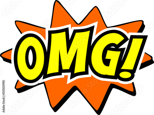 Cartoon comic sign burst clouds. Speech bubble, OMG sign expression and pop art text frames. Comics mem expressions speech, superhero book OMG label. Isolated vector symbols set