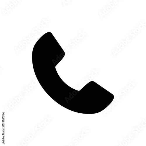 Call icon symbol for apps and websites. telephone sign and symbol. phone icon. contact us