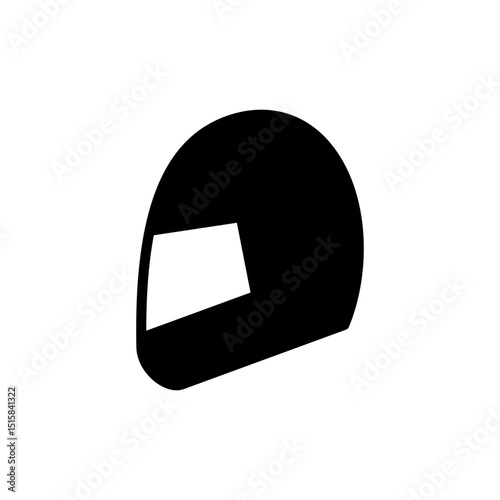 Helmet icon symbol for apps and websites. Motorcycle helmet sign and symbol. Construction helmet icon. Safety helmet