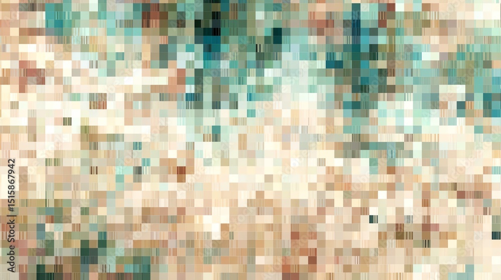 Abstract pixelated texture in earthy tones, ideal for digital backgrounds. Abstract pixelated texture in earthy tones, ideal for digital backgrounds.