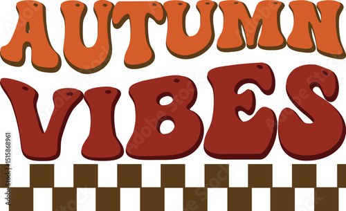 autumn vibes, fall retro svg design