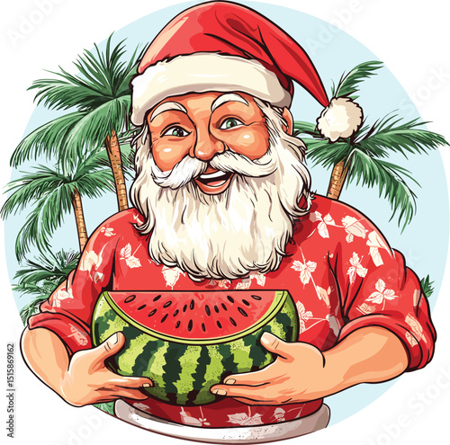 happy santa claus