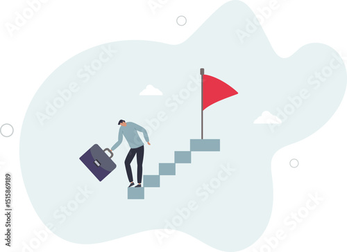 Fear of failure, anxiety or stressed, negative emotion in career development, character life .