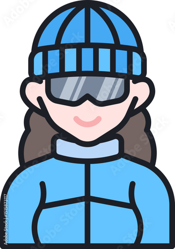 Skier icon