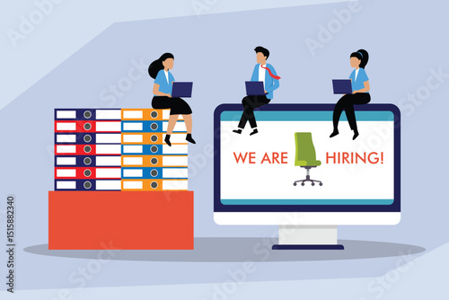 We Are Hiring: Recruitment Scene