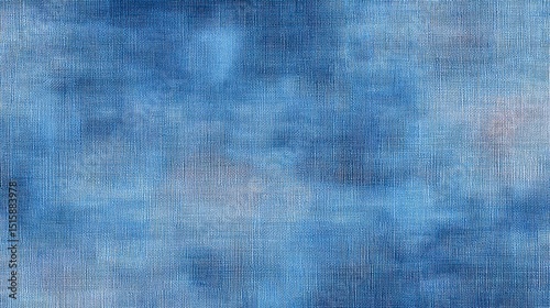 Blue textured abstract background with a crosshatch woven pattern, resembling denim or fabric, featuring light and dark blue gradients.