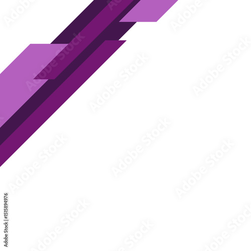 Modern Parallelogram Corner