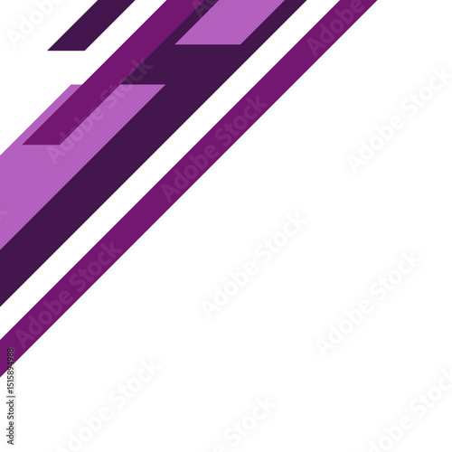 Modern Parallelogram Corner