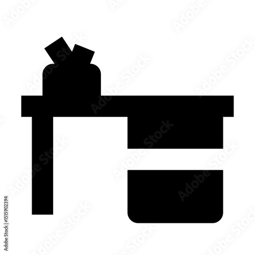 education solid icon set