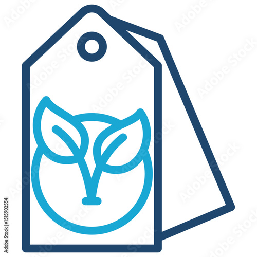 Eco Label Icon