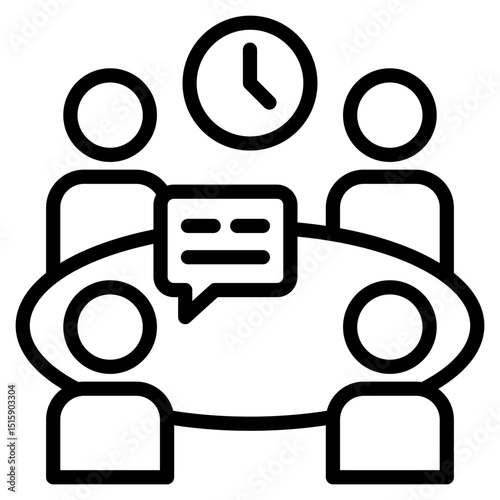 Meeting  Icon 