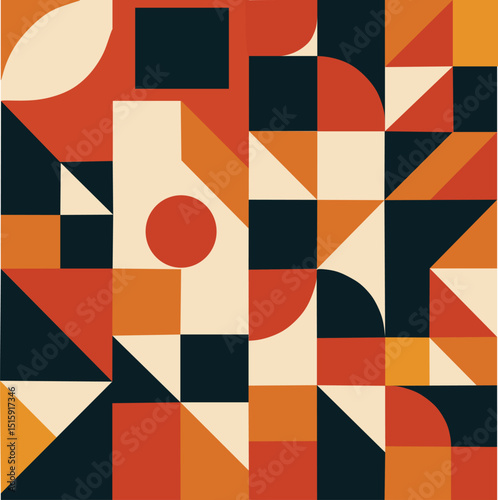 seamless geometric pattern