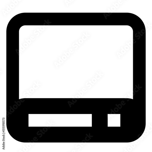 device solid icon set