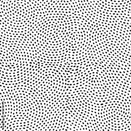 Seamless pattern with small dots or dashes.