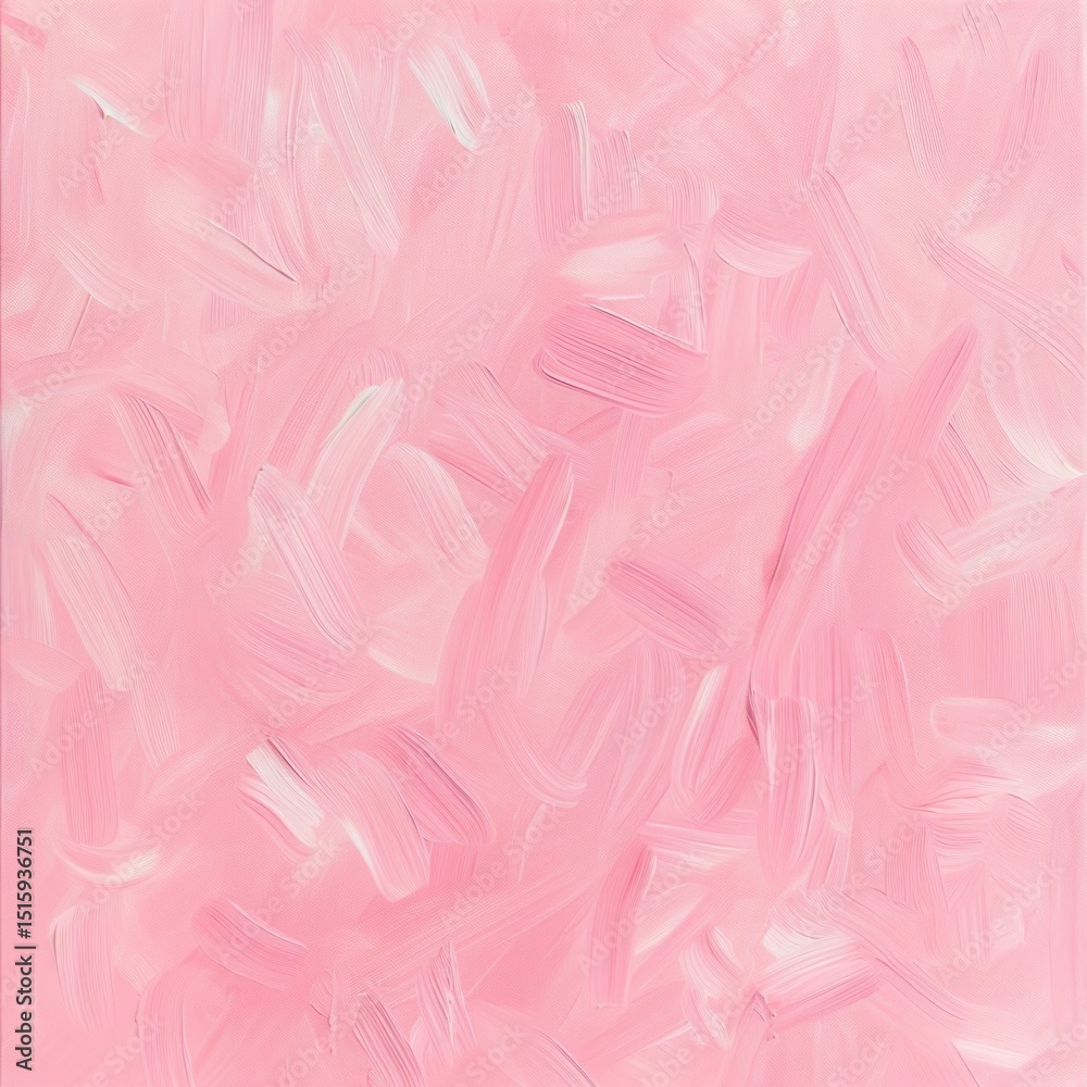 Fototapeta premium Pink background painting texture art.