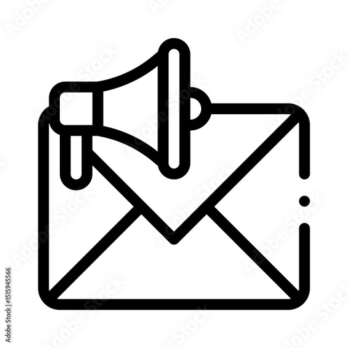 email line icon
