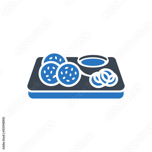 Falafel and Sauce Icon