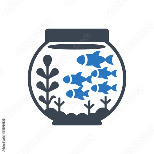 fishbowl aquarium icon