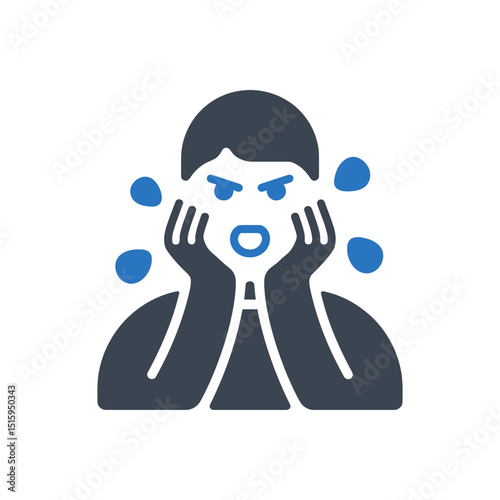 shouting person icon