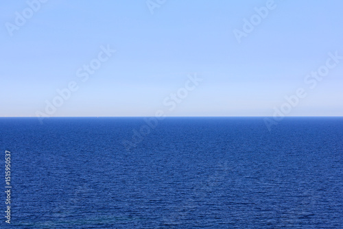 Tranquil view of the Baltic Sea from Sellin, R�gen in Germany photo