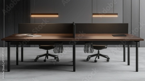 Office meeting and conference room interior.