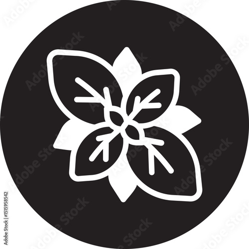 basil glyph icon