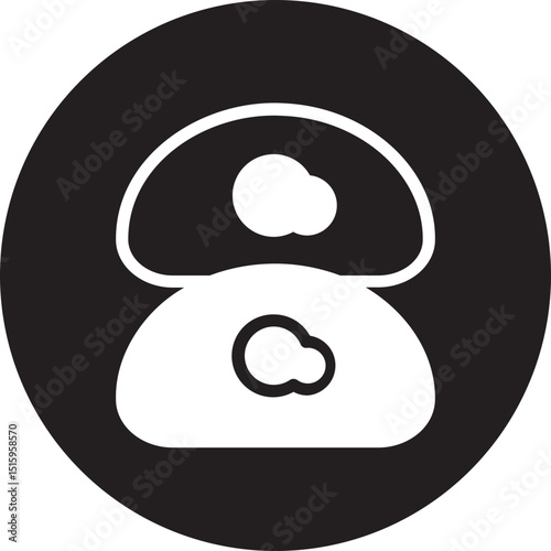 bomboloni glyph icon