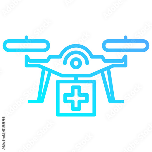 Smart Drone Icon