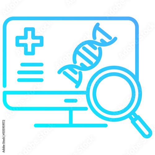 Dna Analysis Icon
