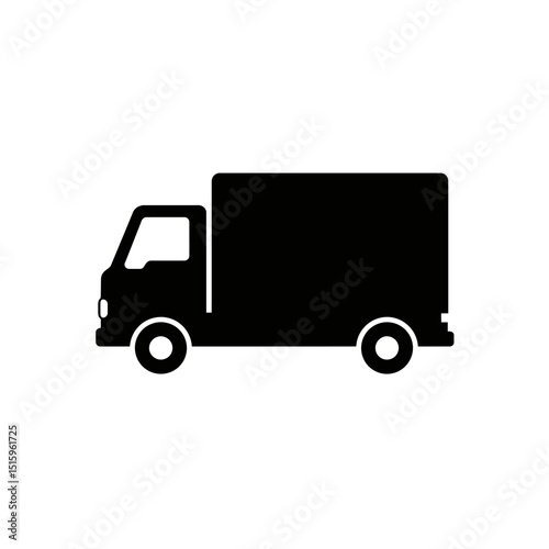 vector truck icon