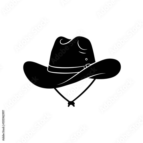 cowboy hat vector