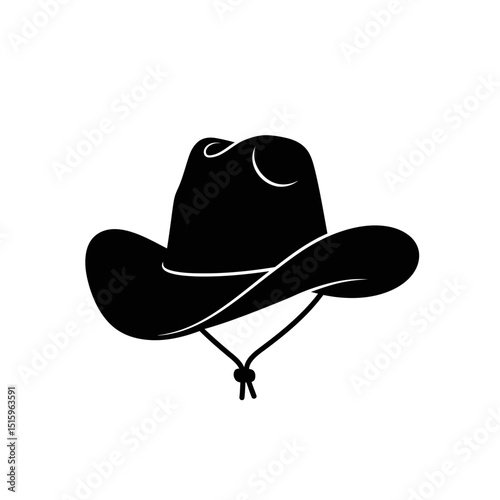 cowboy hat vector