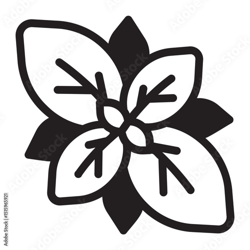 basil glyph icon