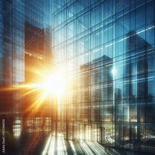 Sunlit and eye catching effect