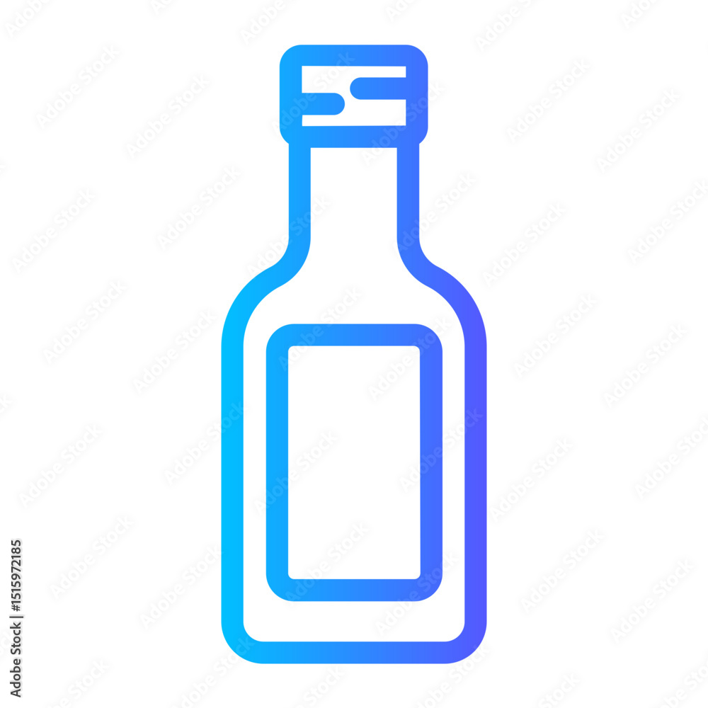 Balsamic Vinegar gradient icon Balsamic Vinegar gradient icon