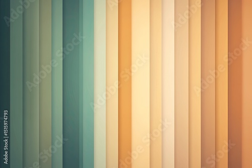 Vertical gradient stripes of muted colors photo