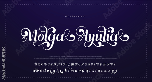 Red Glowing Handwritten Neon Cursive Script Text Effect