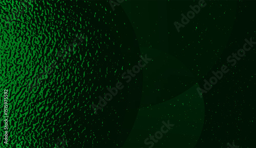 Green Textured Abstract Background with Circular Shapes and Speckled Patterns - A Modern Design Featuring Shades of Green and Dark Tones for Digital Compositions