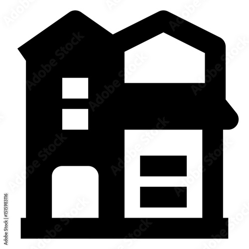 building solid icon set