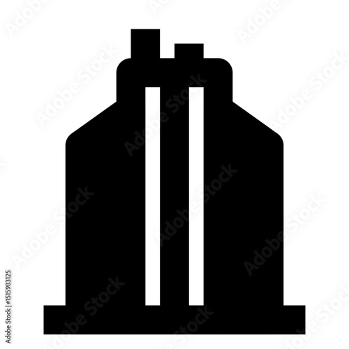 building solid icon set