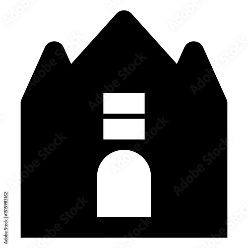 building solid icon set