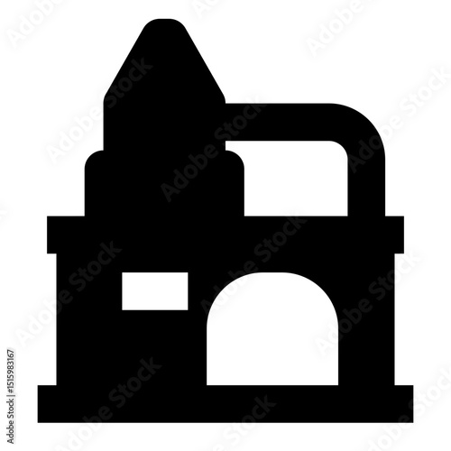 building solid icon set