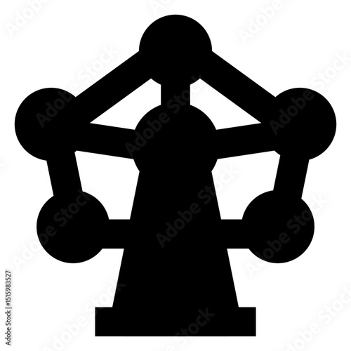 building solid icon set