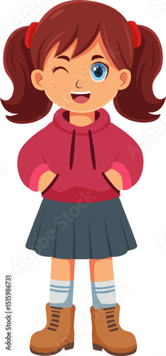 Cute Kids Character