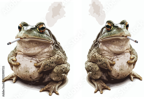 Frog vector art