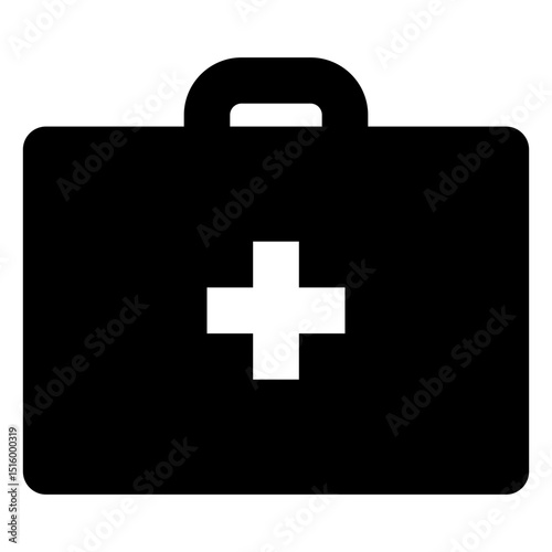 medical solid icon set