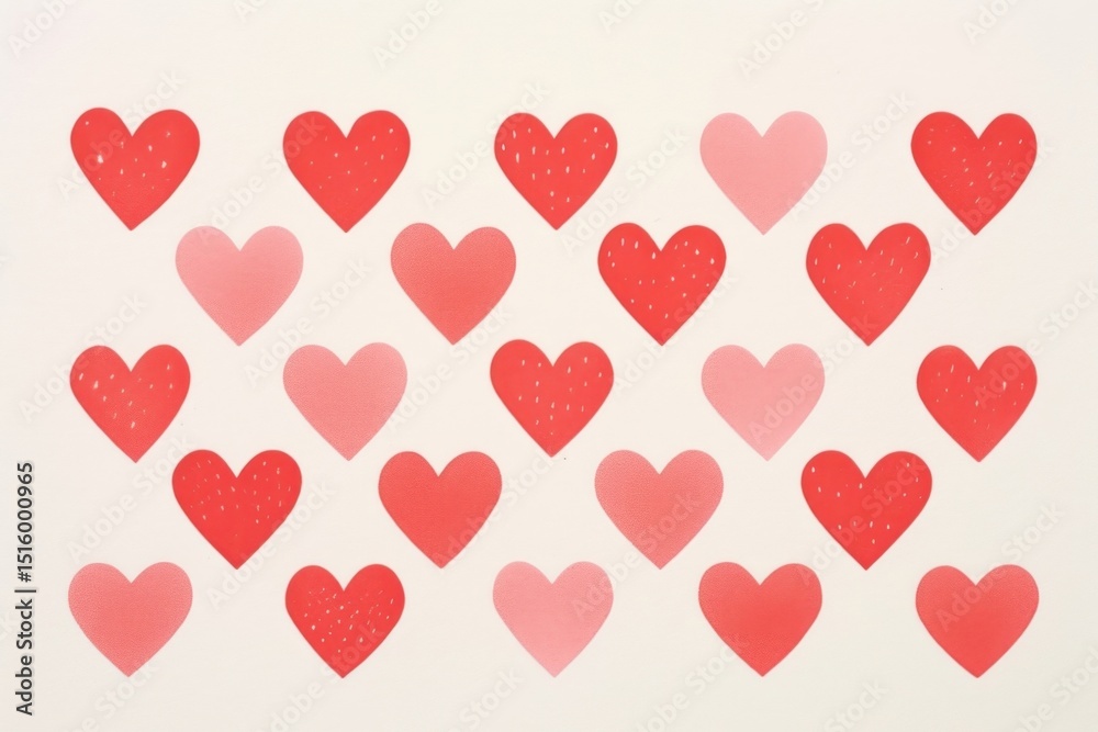 Hearts backgrounds shape red. Hearts backgrounds shape red.
